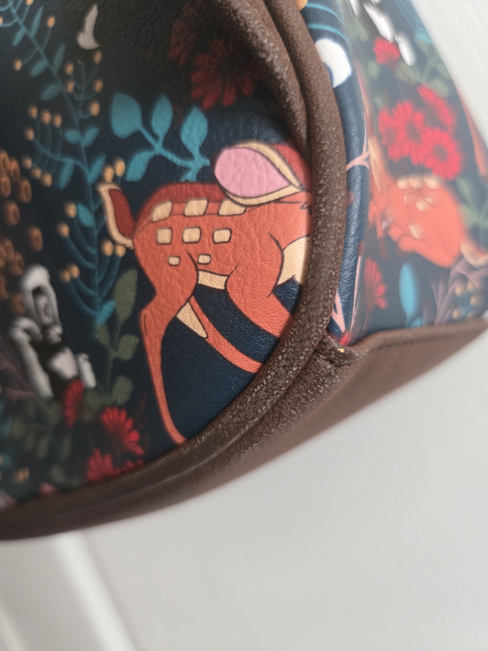 Loungefly Bambi Disney Parks Floral Mini Backpack - Picture 7 of 11